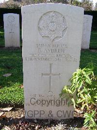 Minturno War Cemetery - Andrew, Ernest