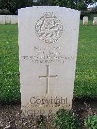 Minturno War Cemetery - John, Thomas Elwyn