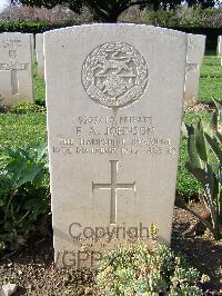 Minturno War Cemetery - Johnson, Frederick Arthur