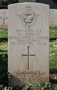 Minturno War Cemetery - Johnson, William