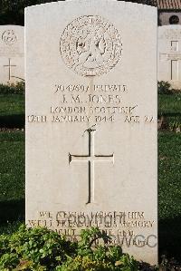 Minturno War Cemetery - Jones, John Morris