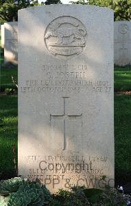 Minturno War Cemetery - Joseph, Garfiled