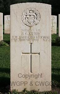 Minturno War Cemetery - Kebby, Percy Charles