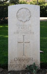 Minturno War Cemetery - Kelly, Peter