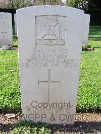 Minturno War Cemetery - Kennedy, Eric Bannerman