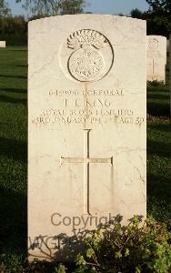 Minturno War Cemetery - King, Thomas Charles