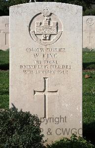 Minturno War Cemetery - King, William