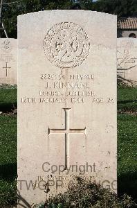 Minturno War Cemetery - Kinnane, John