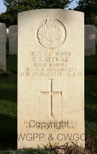 Minturno War Cemetery - Klincke, Edward Sydney