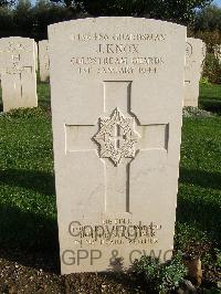 Minturno War Cemetery - Knox, Joseph