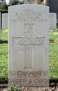 Minturno War Cemetery - Lacoste, Raymon Arthur