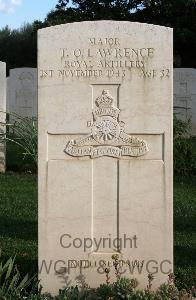 Minturno War Cemetery - Lawrence, Thomas Owen