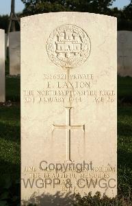 Minturno War Cemetery - Laxton, Ernest