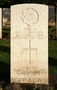 Minturno War Cemetery - Lea-Wilson, Hugh Charles