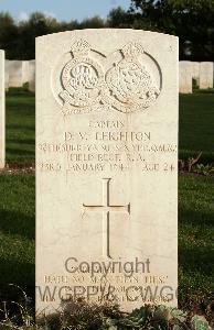 Minturno War Cemetery - Leighton, David Vickery