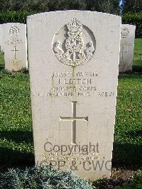 Minturno War Cemetery - Leitch, Joseph