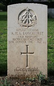 Minturno War Cemetery - Longhurst, Albert Henry