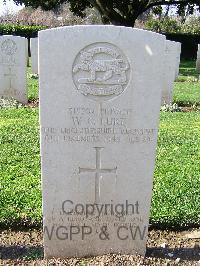 Minturno War Cemetery - Luke, William Cecil