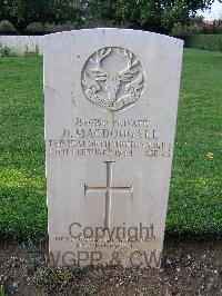 Minturno War Cemetery - MacDougall, David