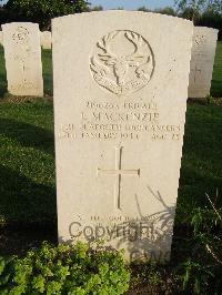 Minturno War Cemetery - MacKenzie, Lewis