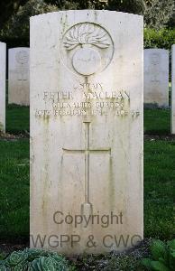 Minturno War Cemetery - MacLean, Peter