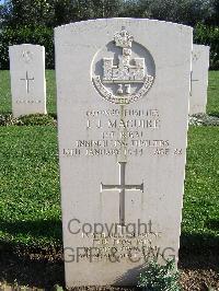 Minturno War Cemetery - Maguire, James