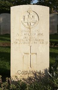 Minturno War Cemetery - Marsh, Alfred John