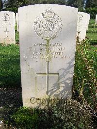 Minturno War Cemetery - Marshall, Edward Charles