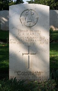 Minturno War Cemetery - Martin, Cecil Albert