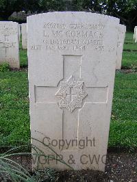 Minturno War Cemetery - McCormack, Lawrence