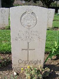 Minturno War Cemetery - McGowan, Robert