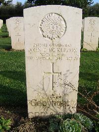 Minturno War Cemetery - McKerron, John Bell