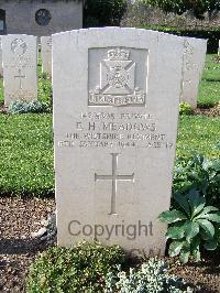 Minturno War Cemetery - Meadows, Edward Herbert