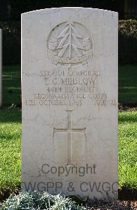 Minturno War Cemetery - Medlow, Thomas George