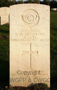 Minturno War Cemetery - Middleton, Charles Wilfred