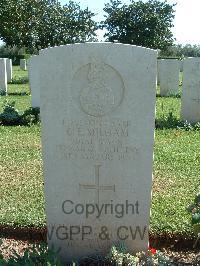 Minturno War Cemetery - Milham, George Edward