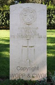 Minturno War Cemetery - Millar, Archibald