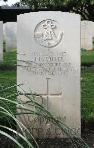 Minturno War Cemetery - Miller, James Herbert