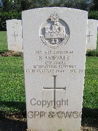 Minturno War Cemetery - Moffatt, Robert