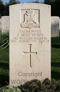 Minturno War Cemetery - Molyneaux, Joseph