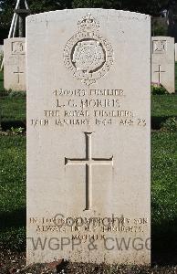 Minturno War Cemetery - Morris, Leonard George