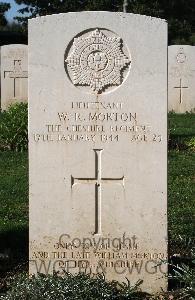 Minturno War Cemetery - Morton, William Richard