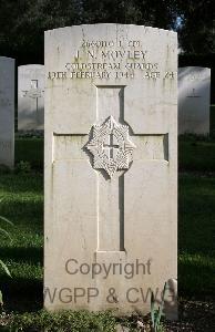 Minturno War Cemetery - Movley, John Nelson