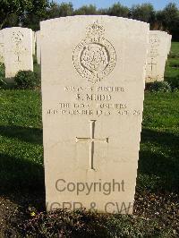 Minturno War Cemetery - Mudd, Leonard