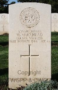 Minturno War Cemetery - Muirhead, William