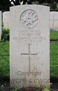 Minturno War Cemetery - Musson, Joseph Henry