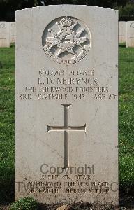 Minturno War Cemetery - Neirynck, Leslie Douglas