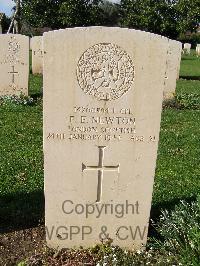 Minturno War Cemetery - Newton, Francis Edmund