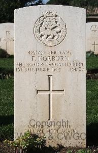 Minturno War Cemetery - Norburn, Frank