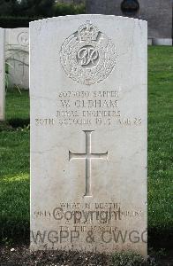 Minturno War Cemetery - Oldham, Walter